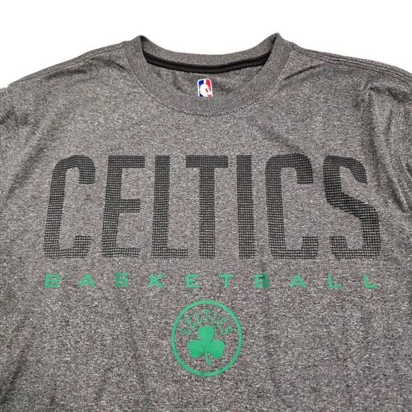UNK Boston Celtics Basketball NBA Shirt Men's T-Shirt Small Gray Long Sleeve - Picture 3 of 7